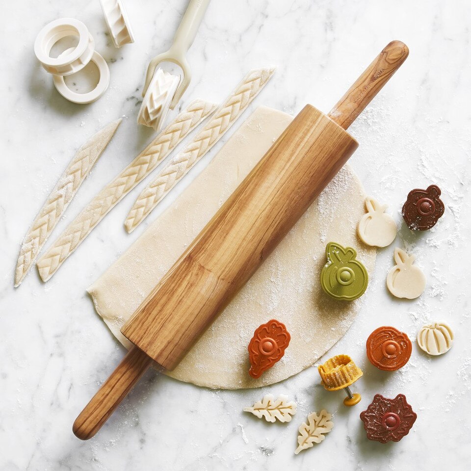 Williams Sonoma Barrel Olivewood Rolling Pin Williams Sonoma Australia